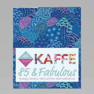 Kaffe 85 & Fabulous Aurifil 50wt 10 Small Spools-Aurifil-My Favorite Quilt Store