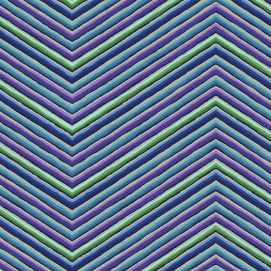 colorful chevron fabric