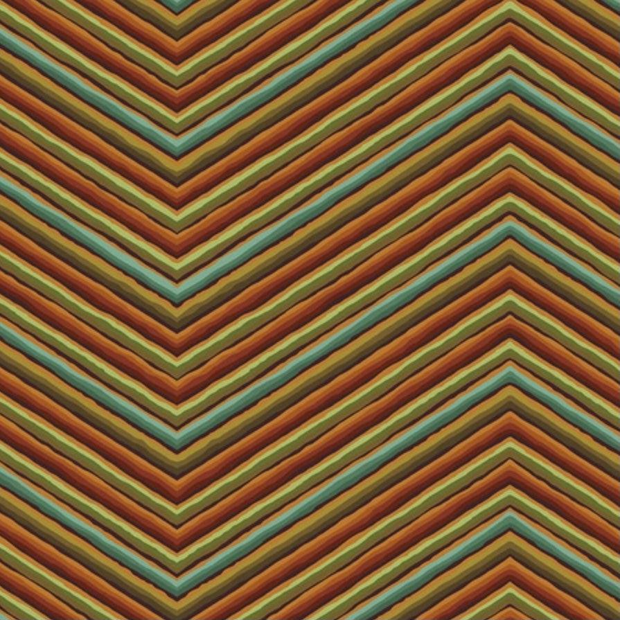 Kaffe 85 and Fabulous Chevron Stripe Ochre Fabric-Free Spirit Fabrics-My Favorite Quilt Store