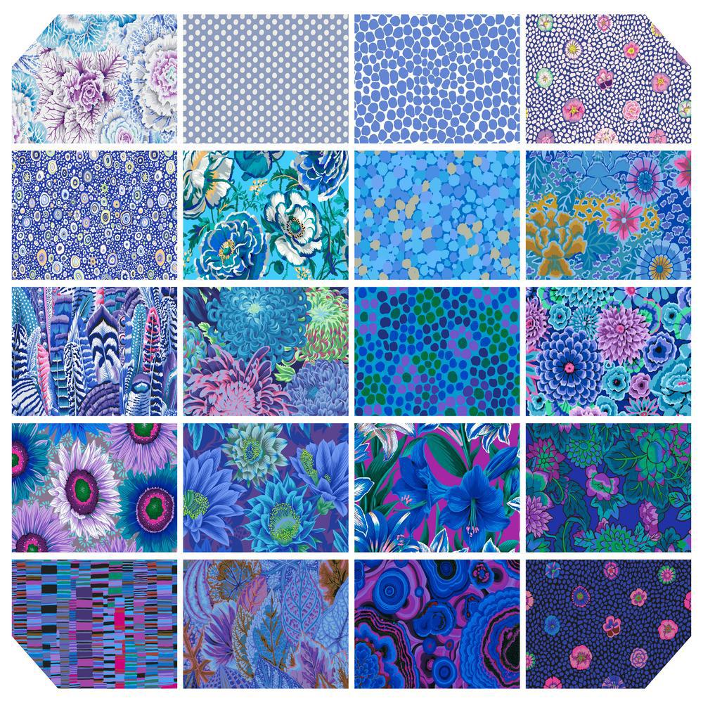 Kaffe Classics Plus Lake 10" Squares-Free Spirit Fabrics-My Favorite Quilt Store