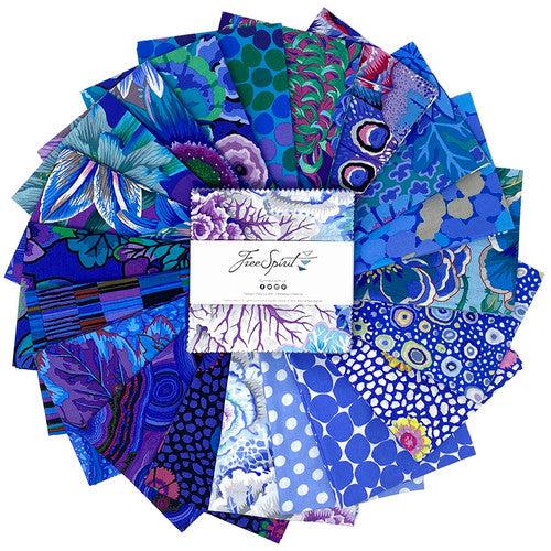 Kaffe Classics Plus Lake 5" Charms-Free Spirit Fabrics-My Favorite Quilt Store