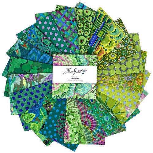 Kaffe Classics Plus Meadow 5" Charms-Free Spirit Fabrics-My Favorite Quilt Store