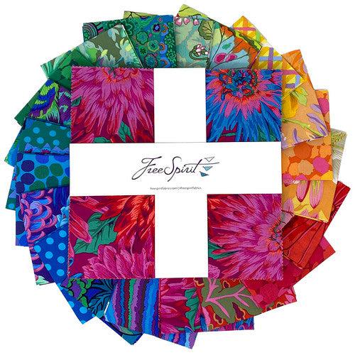 Kaffe Classics Plus Rainbow 10" Squares-Free Spirit Fabrics-My Favorite Quilt Store