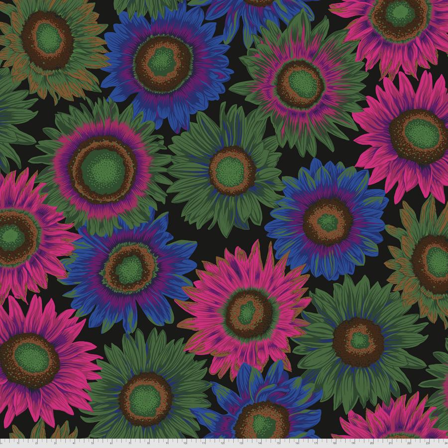 Kaffe Collective August 2021 Van Gogh Dark Fabric-Free Spirit Fabrics-My Favorite Quilt Store