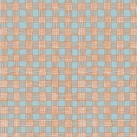 Kaffe Collective August 2023 Grey Gingham Fabric-Free Spirit Fabrics-My Favorite Quilt Store