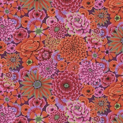 Kaffe Collective Enchanted Rust Fabric-Free Spirit Fabrics-My Favorite Quilt Store