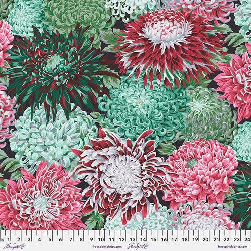 Kaffe Collective Feb 2022 Blush Japanese Chrysanthemum Fabric-Free Spirit Fabrics-My Favorite Quilt Store