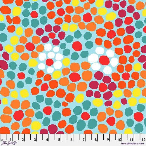 Kaffe Collective Feb 2022 Jolly Flower Dot Fabric-Free Spirit Fabrics-My Favorite Quilt Store