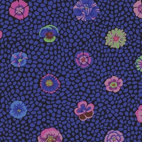 Kaffe Fassett Black Guinea Flower Fabric