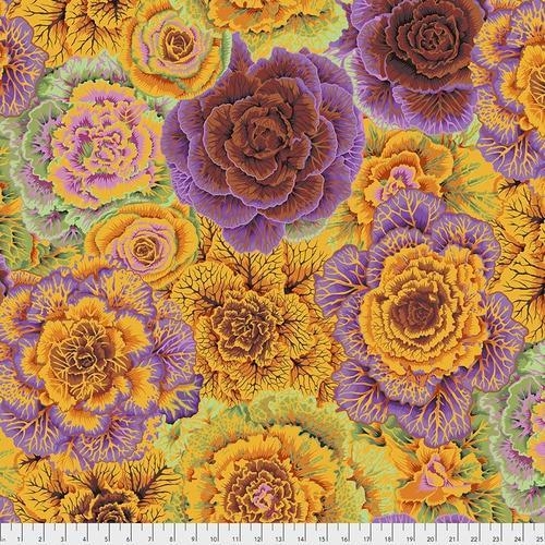 Kaffe Fassett Classics Brassica Orange Fabric-Free Spirit Fabrics-My Favorite Quilt Store