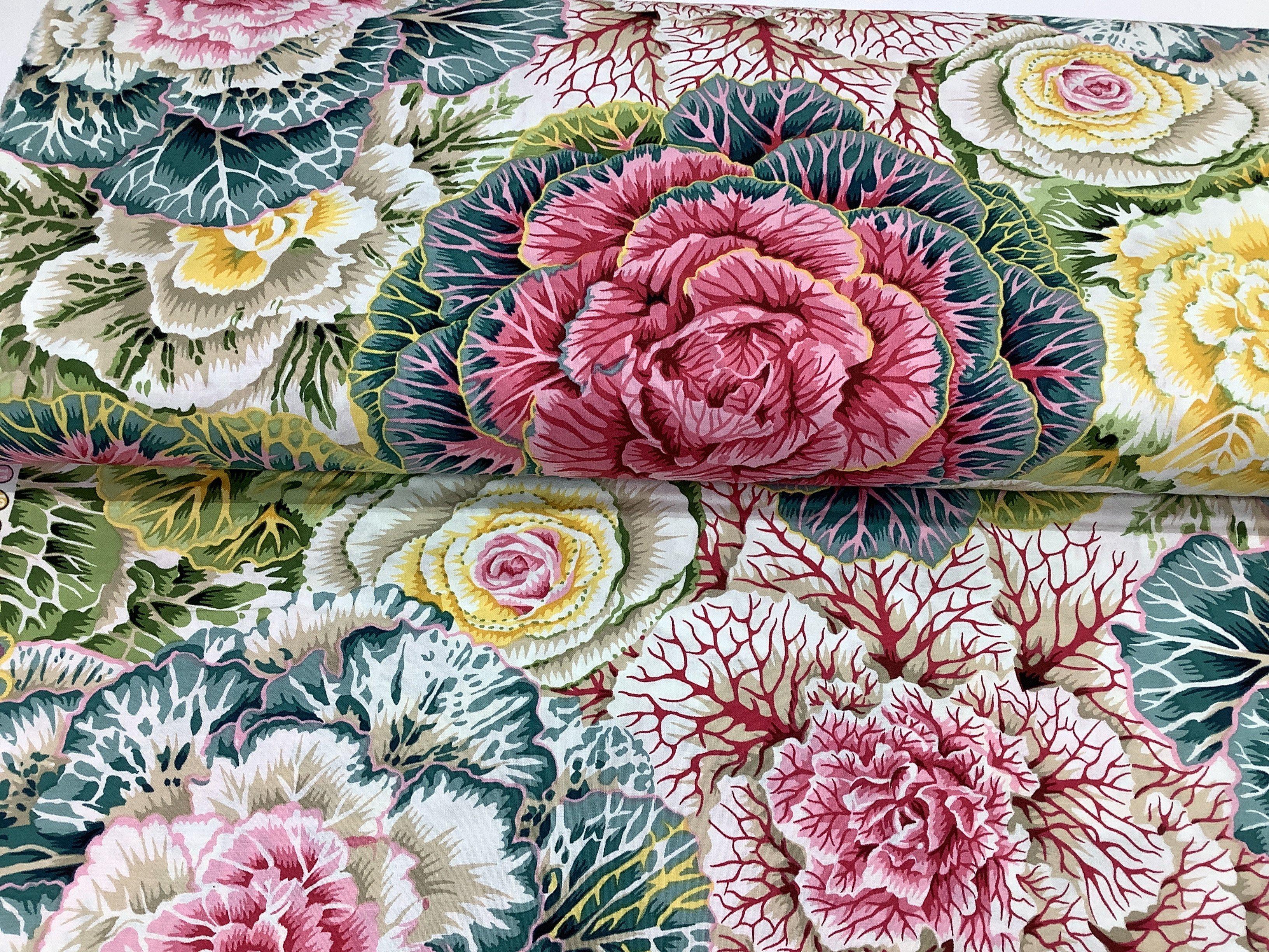 Kaffe Fassett Classics Brassica Pastel Fabric-Free Spirit Fabrics-My Favorite Quilt Store