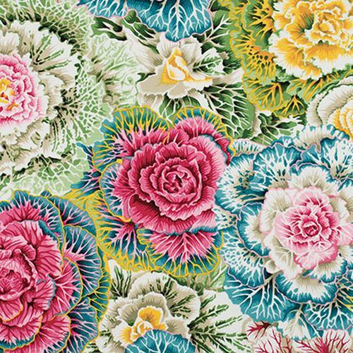 Kaffe Fassett Classics Brassica Pastel Fabric-Free Spirit Fabrics-My Favorite Quilt Store