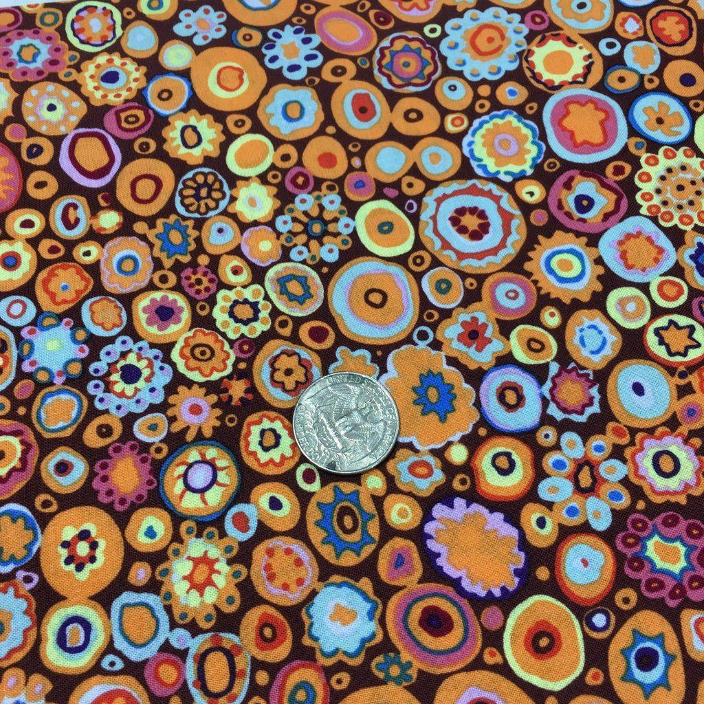 Kaffe Fassett Classics Paperweight Pumpkin Fabric-Free Spirit Fabrics-My Favorite Quilt Store