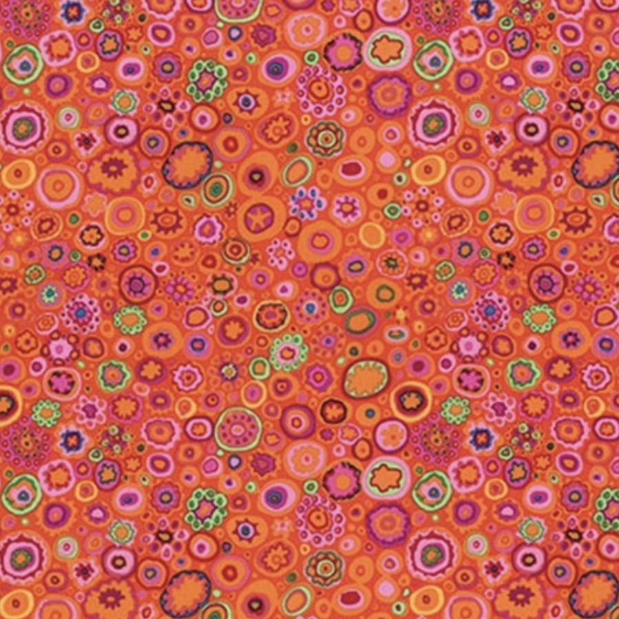 Kaffe Fassett Classics Paperweight Red Fabric-Free Spirit Fabrics-My Favorite Quilt Store