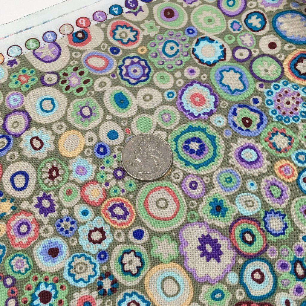 Kaffe Fassett Classics Paperweight Sludge Fabric-Free Spirit Fabrics-My Favorite Quilt Store