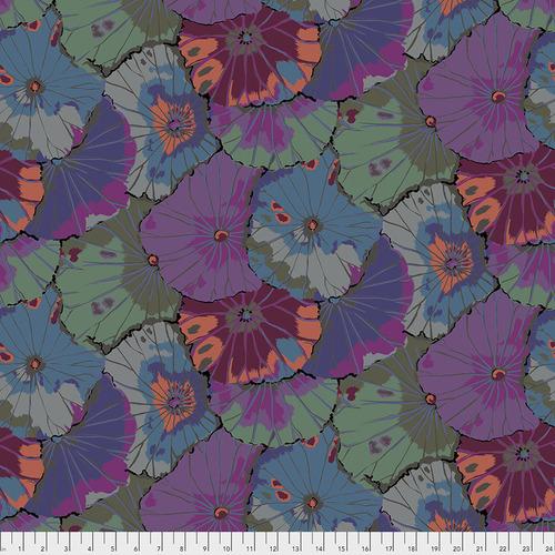 Kaffe Fassett Classics Vintage Lotus Leaf Fabric-Free Spirit Fabrics-My Favorite Quilt Store