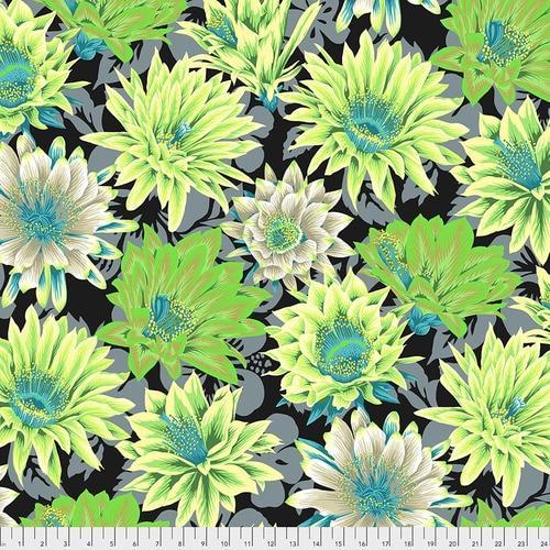 Kaffe Fassett Collective Cactus Flower Contrast Fabric-Free Spirit Fabrics-My Favorite Quilt Store