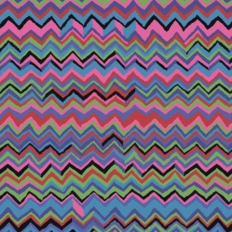 Kaffe Fassett Collective Carnival Zig Zag Fabric