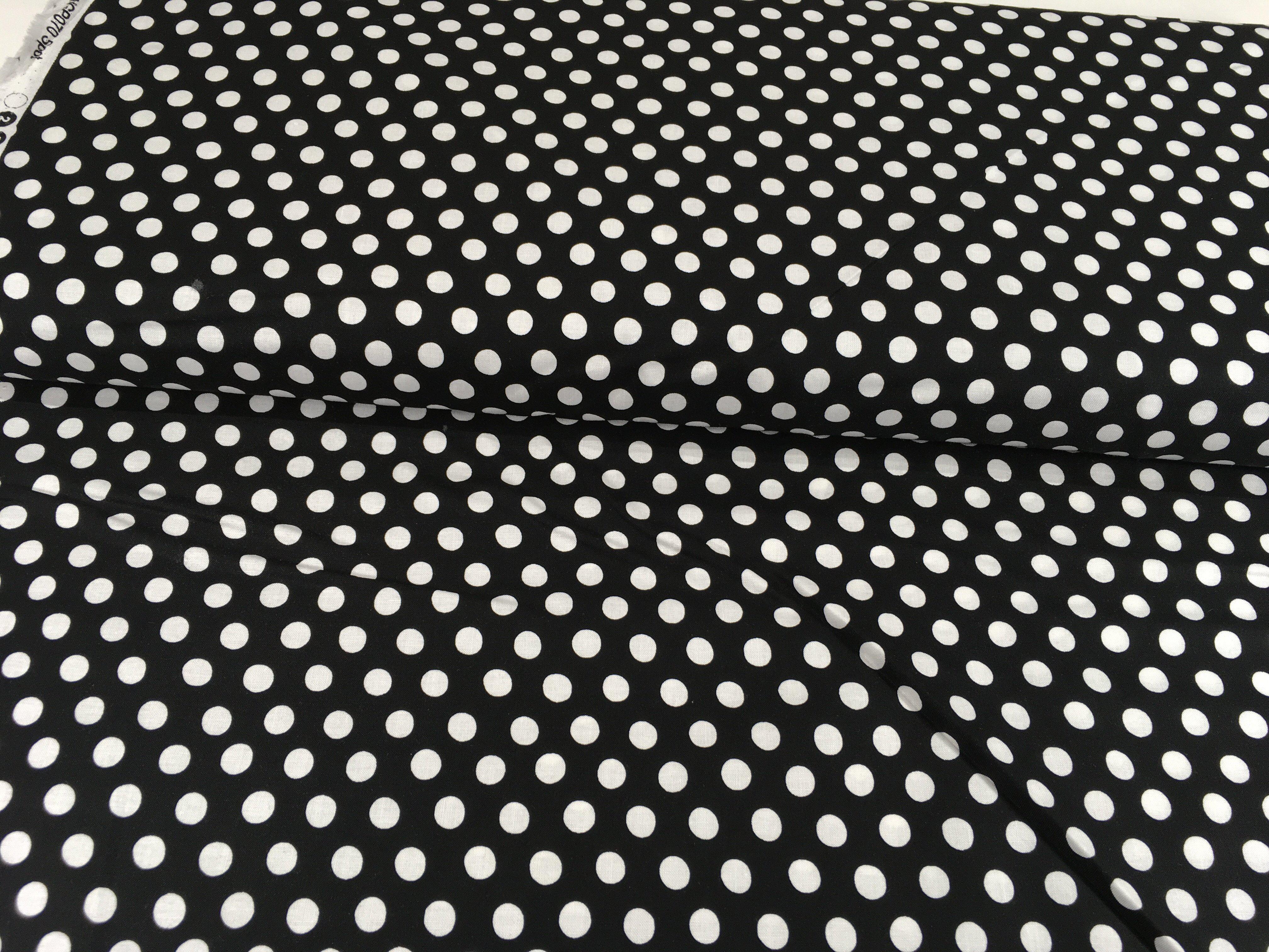 Kaffe Fassett Collective Classic Spots Noir Fabric-Free Spirit Fabrics-My Favorite Quilt Store