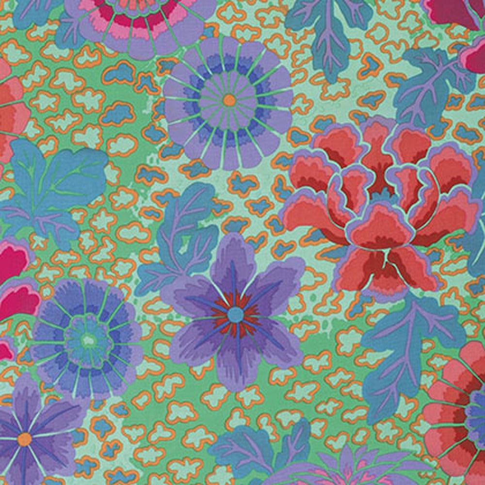 Kaffe Fassett Collective Classics Dream Aqua Fabric-Free Spirit Fabrics-My Favorite Quilt Store