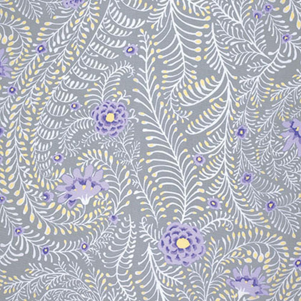 Kaffe Fassett Collective Classics Ferns Grey Fabric-Free Spirit Fabrics-My Favorite Quilt Store