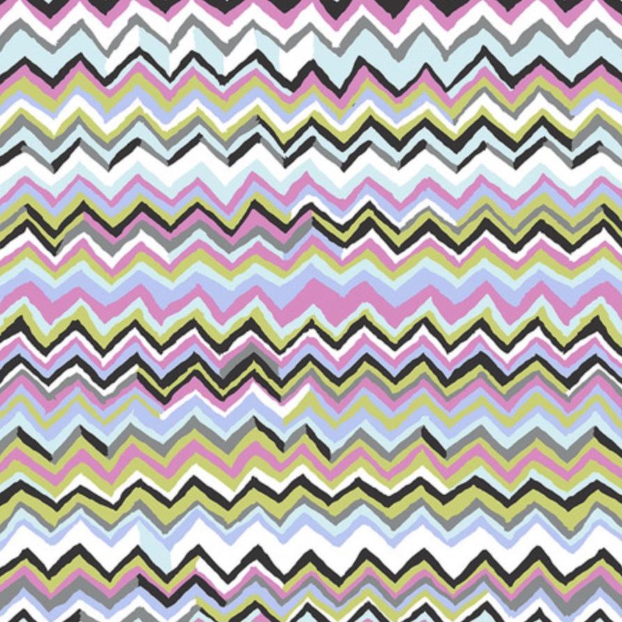 Kaffe Fassett Collective Contrast Zig Zag Fabric