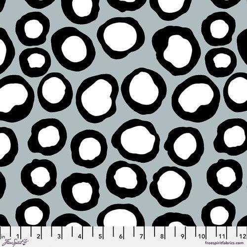 Kaffe Fassett Collective Feb 2023 Fish Lips Contrast Fabric-Free Spirit Fabrics-My Favorite Quilt Store