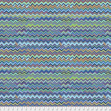 Kaffe Fassett Collective Moody Zig Zag Fabric-Free Spirit Fabrics-My Favorite Quilt Store