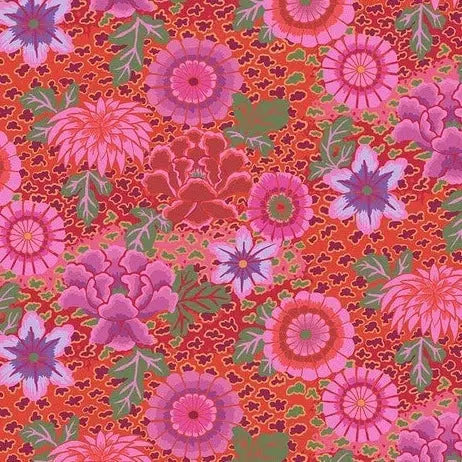 Kaffe Fassett Dream Magenta Fabric-Free Spirit Fabrics-My Favorite Quilt Store