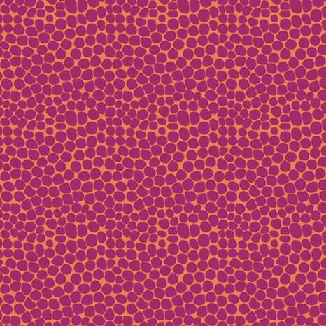 Kaffe Fassett Jumble Magenta Dot Fabric