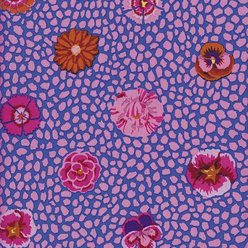 Kaffe Fassett Pink Guinea Flower Fabric-Free Spirit Fabrics-My Favorite Quilt Store