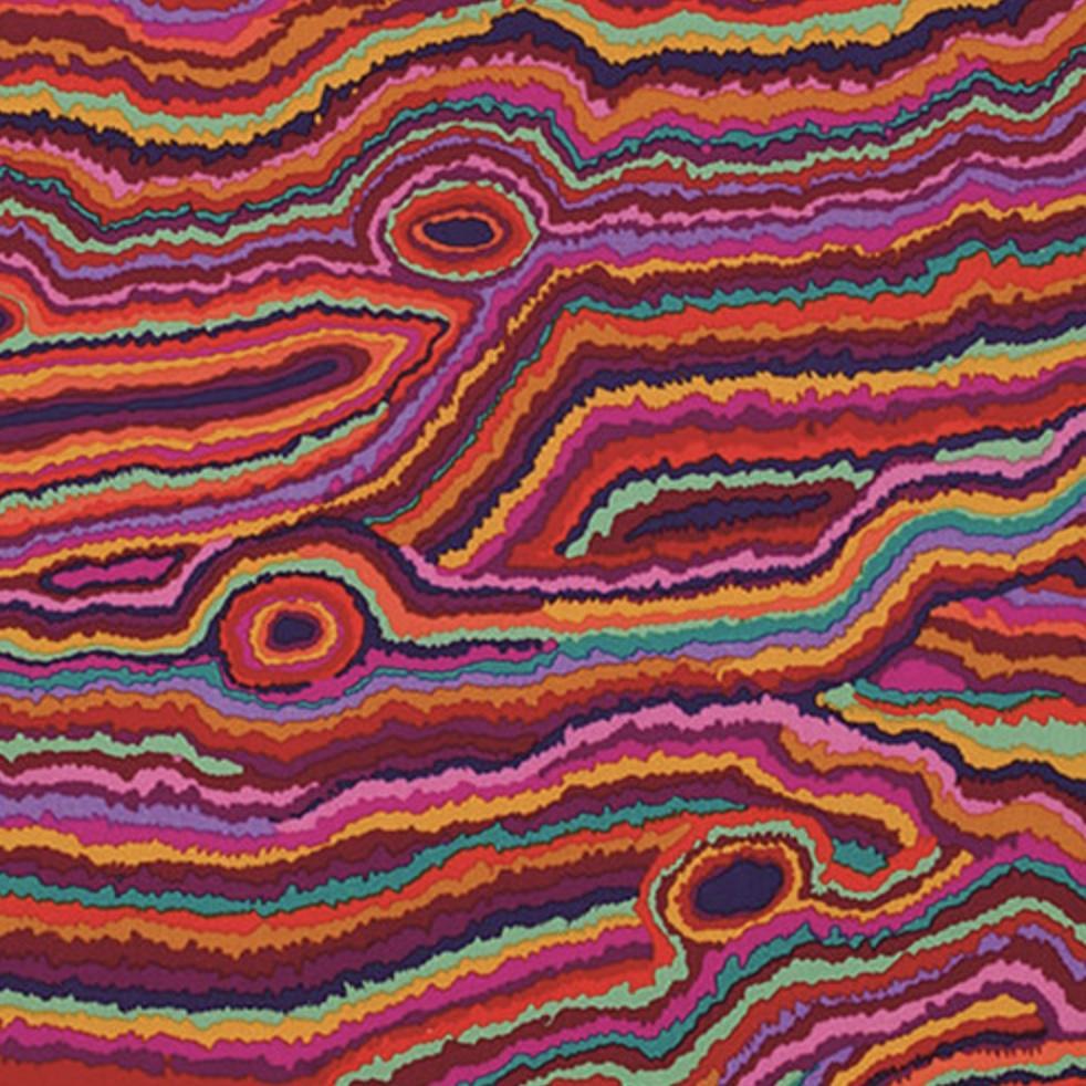 Kaffe Fassett Red Jupiter Fabric