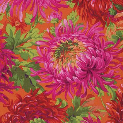 Kaffe Fassett Shaggy Red Fabric