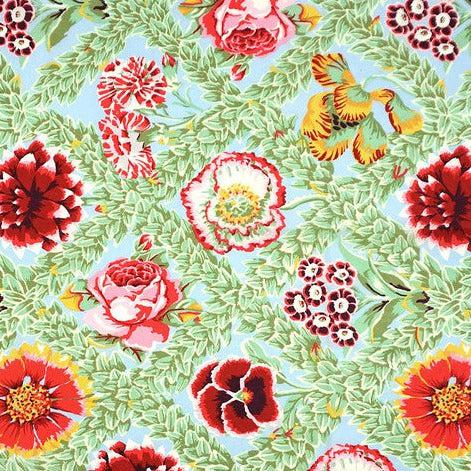 Kaffe Fassett Vintage Collective Summer Flower Lattice Fabric