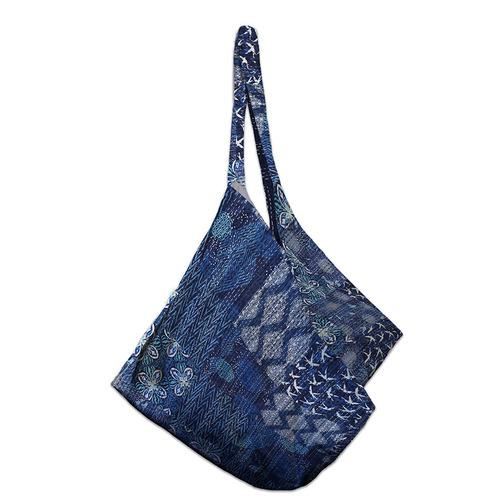 Kantha Carry All Bag Pattern - Free Digital Download-Free Spirit Fabrics-My Favorite Quilt Store