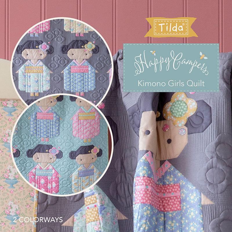 Kimono Girl Quilt Pattern - Digital Download-Tilda Fabrics-My Favorite Quilt Store