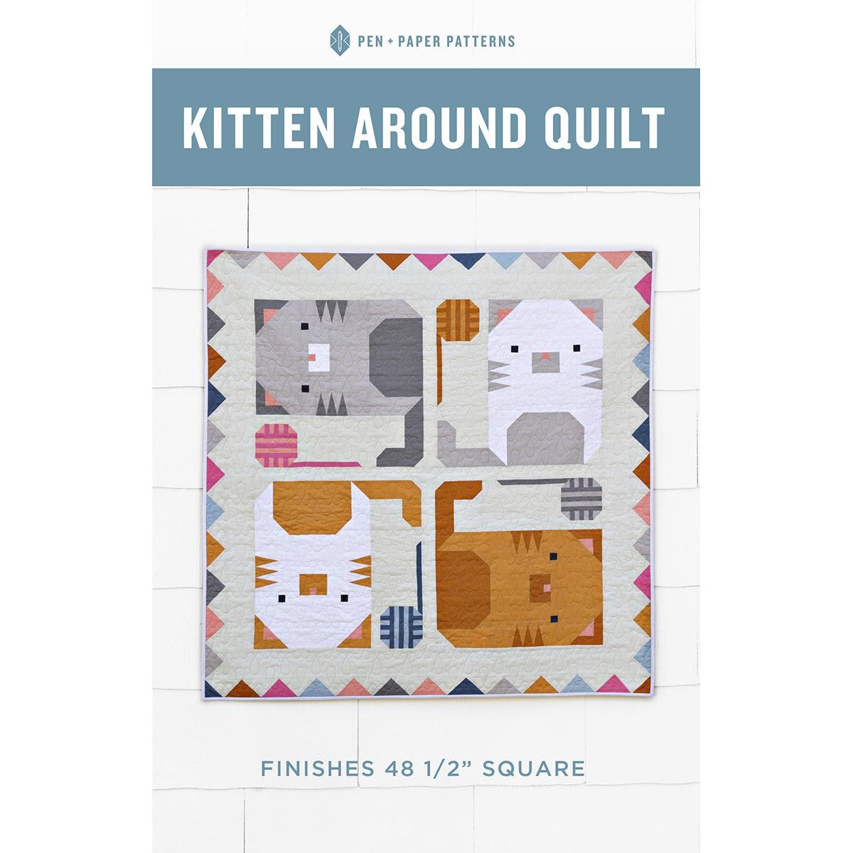 Kitten Around Quilt Pattern