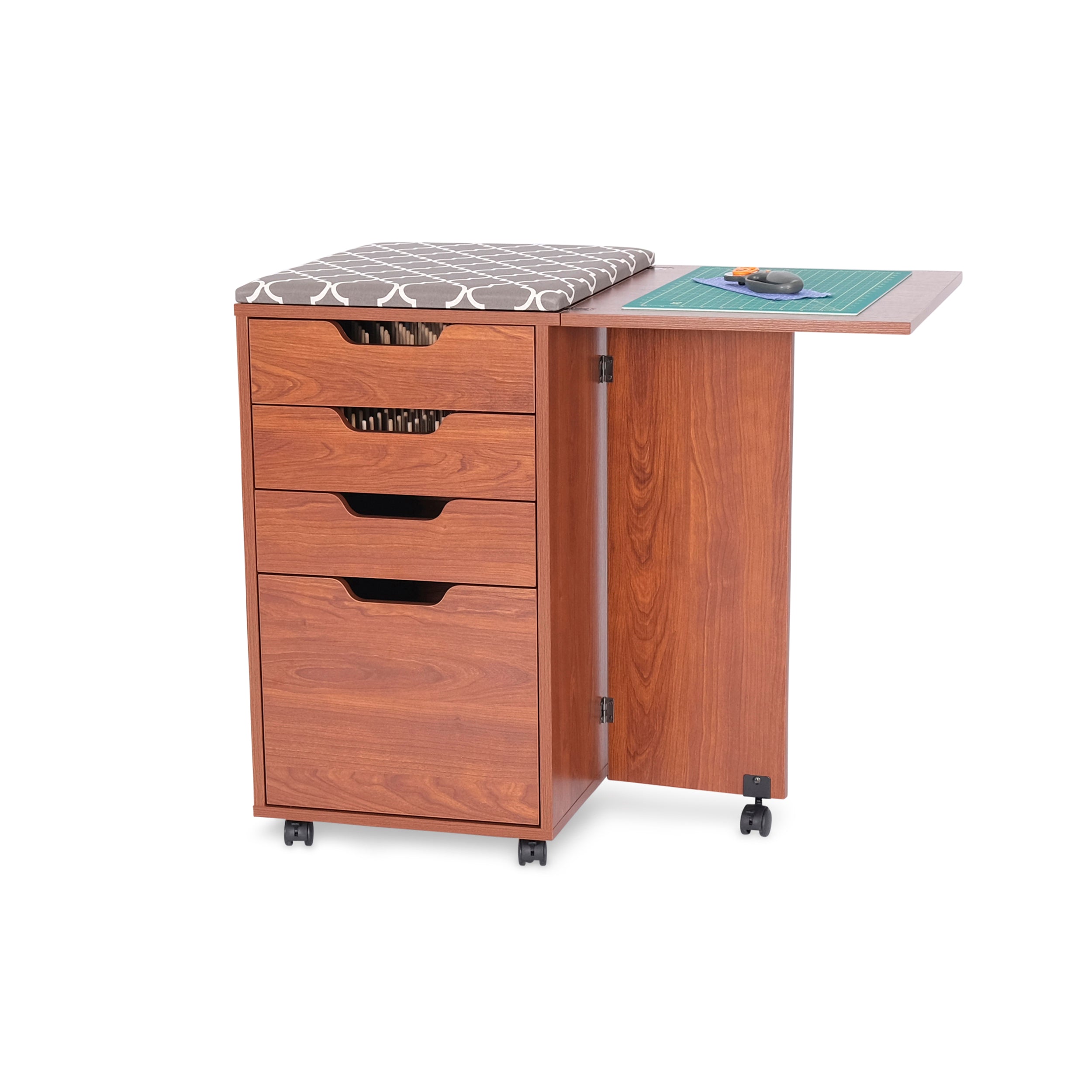 Kiwi Storage Cabinet Teak-Kangaroo Sewing Furniture-My Favorite Quilt Store