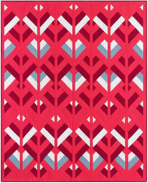 Kona Cotton Arrowhead Quilt Pattern - Free Pattern Download-Robert Kaufman-My Favorite Quilt Store