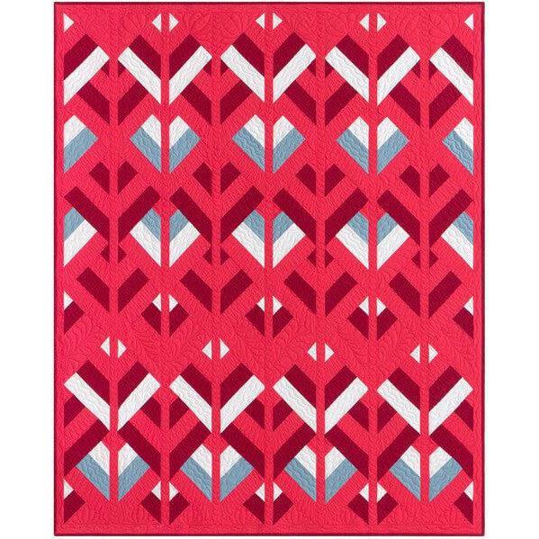 Kona Cotton Arrowhead Quilt Pattern - Free Pattern Download-Robert Kaufman-My Favorite Quilt Store