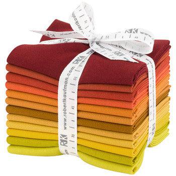 Kona Cotton Autumn Hues Palette Fat Quarter Bundle