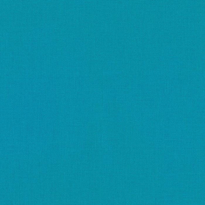 Kona Cotton Cyan Solid Fabric