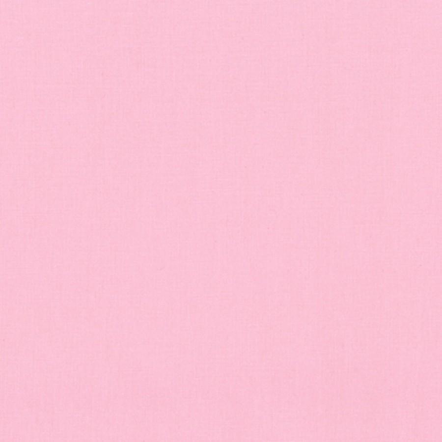 Kona Cotton Solid Baby Pink Fabric