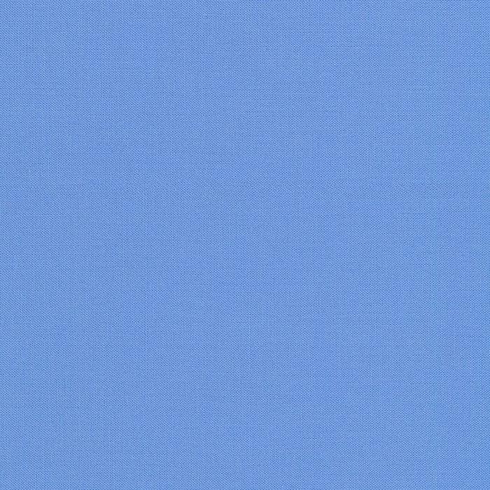 Kona Cotton Solid Blue Jay Fabric