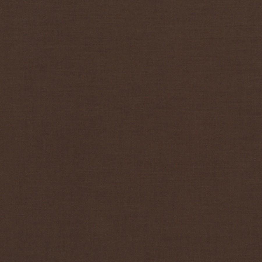 Kona Cotton Solid Chocolate Brown Fabric-Robert Kaufman-My Favorite Quilt Store
