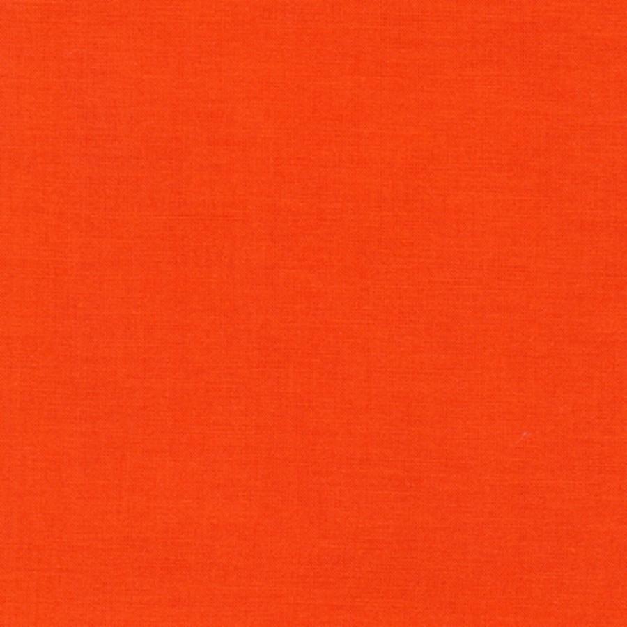 Kona Cotton Tangerine Solid Fabric