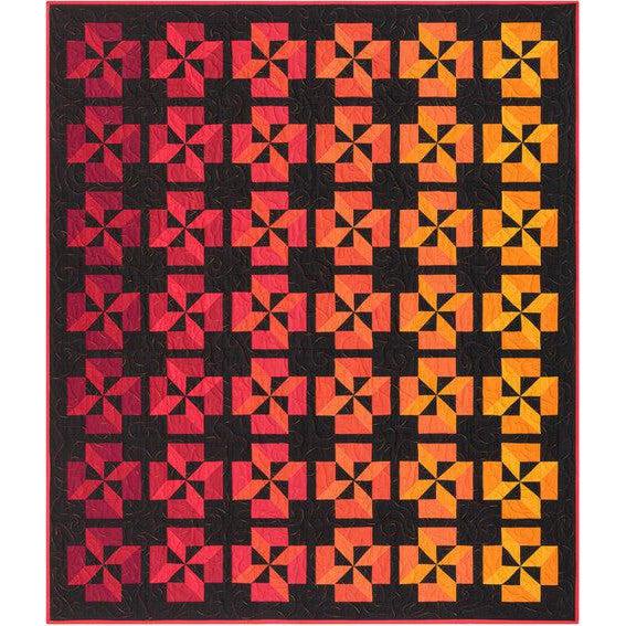 Kona Cotton Whirling Sparks Quilt Pattern - Free Pattern Download