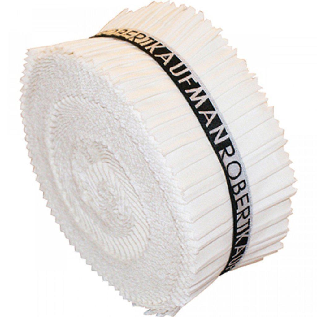 Kona Cotton White 2½" Roll Up