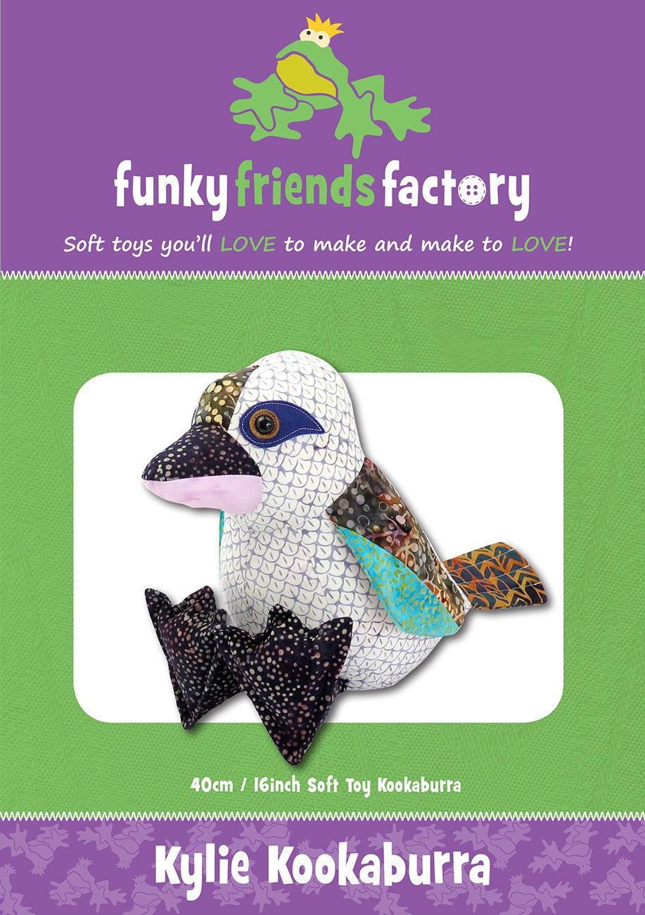 Kylie Kookaburra Funky Friends Factory Pattern-Funky Friends Factory-My Favorite Quilt Store