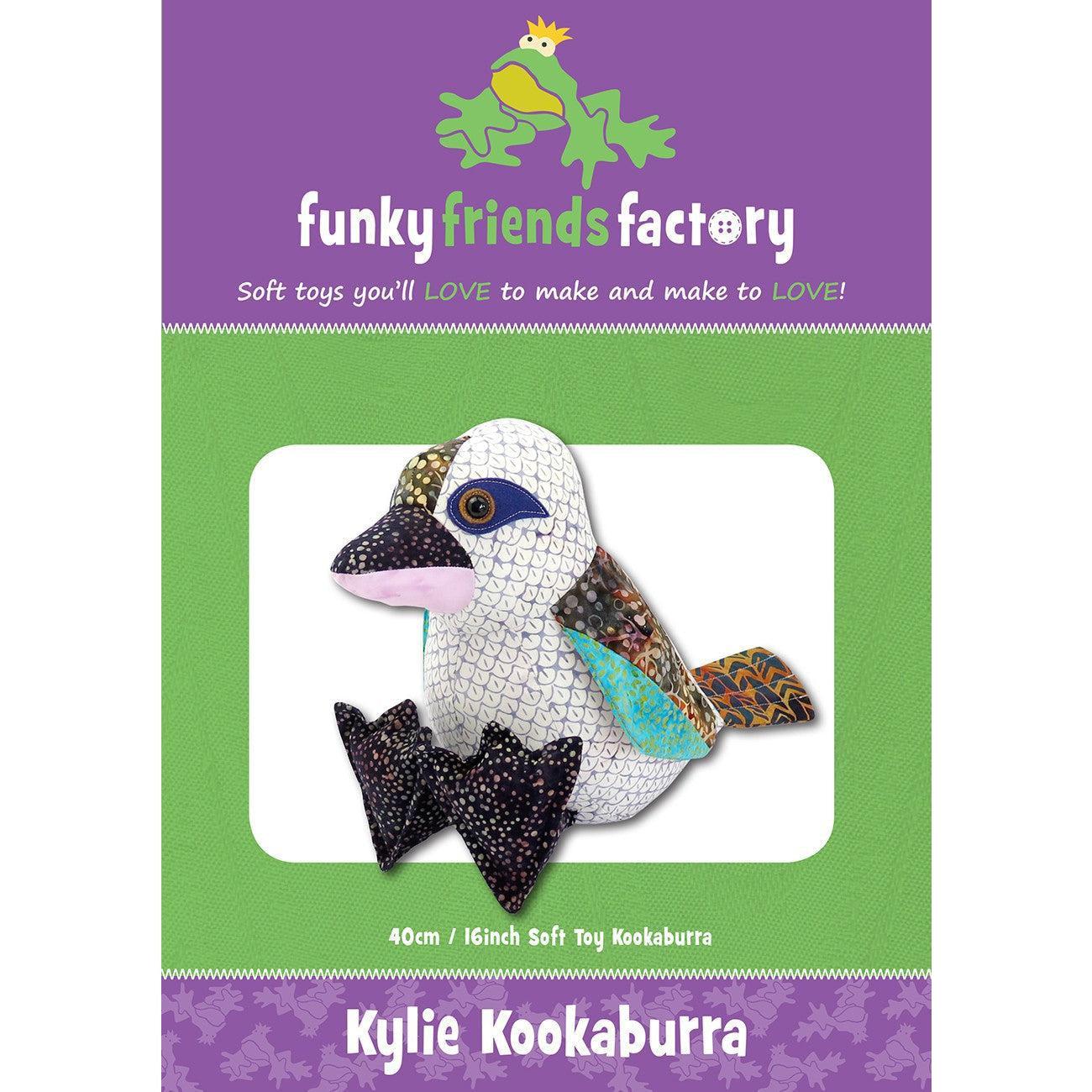 Kylie Kookaburra Funky Friends Factory Pattern-Funky Friends Factory-My Favorite Quilt Store